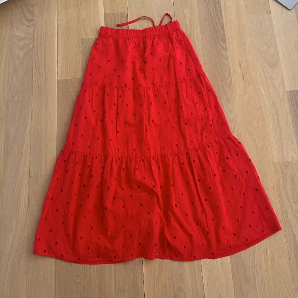 A New Day red maxi skirt